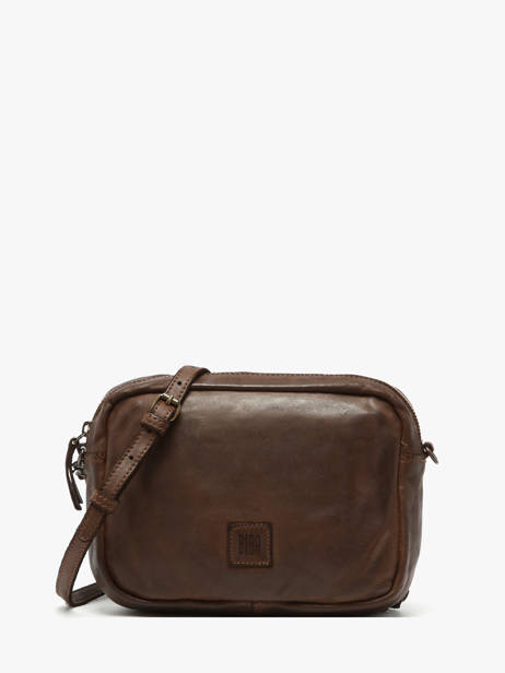 Shoulder Bag Heritage Leather Biba Brown heritage BT32