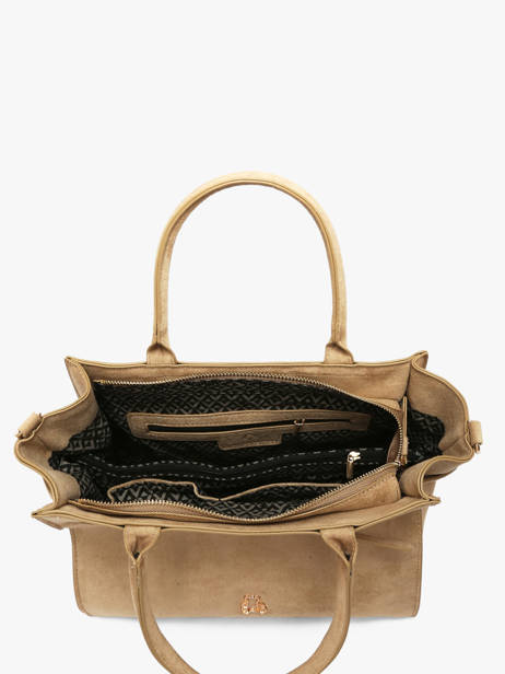 Sac Porté Main Buckle Lulu castagnette Beige buckle D vue secondaire 3