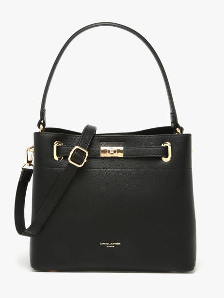Shoulder Bag Saffiano David jones Black saffiano CM6829