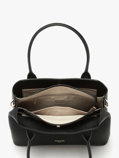 Satchel Saffiano David jones Black saffiano CM8353 other view 3