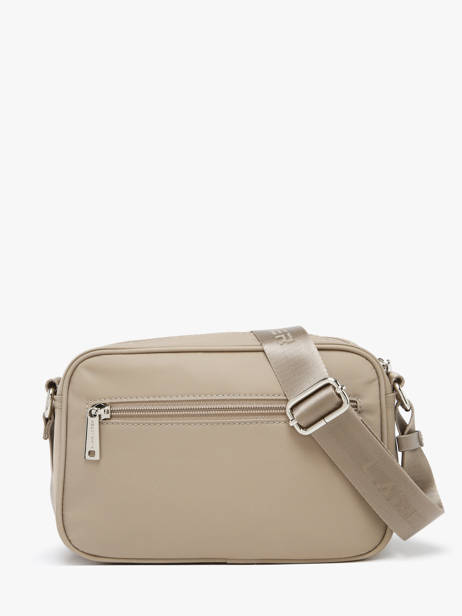 Sac Bandoulière Basic Vita Nylon Lancaster Beige basic vita 76 vue secondaire 4