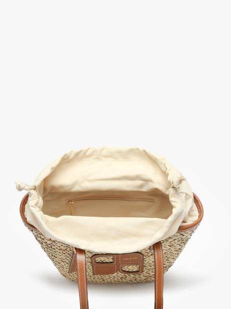 Sac Porté épaule Paille Nat et nin Beige paille PL vue secondaire 3