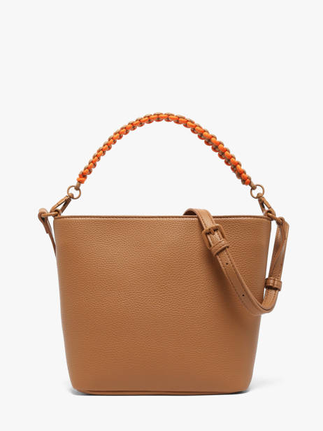Sac Bandoulière Dorine Laurent david Marron ld bags 69 vue secondaire 4