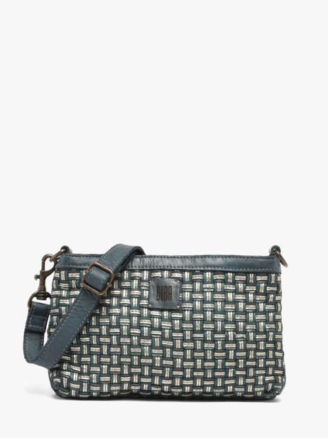 Sac Bandoulière Heritage Cuir Biba Bleu heritage KAB9L