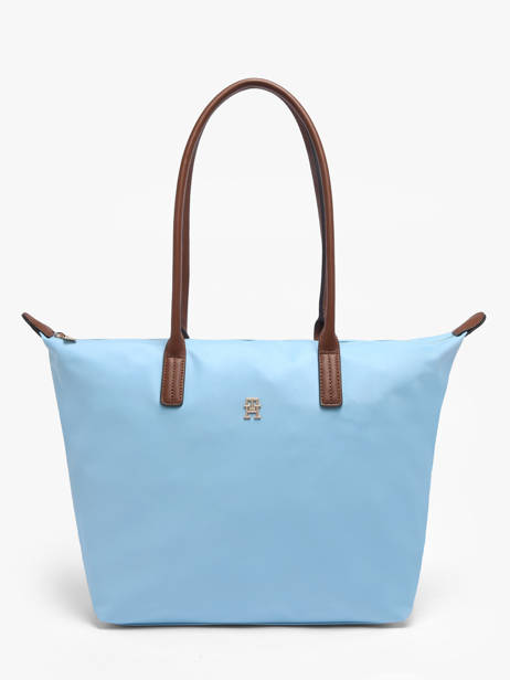 Sac Porté épaule Popette Nylon Tommy hilfiger Bleu popette AW17711