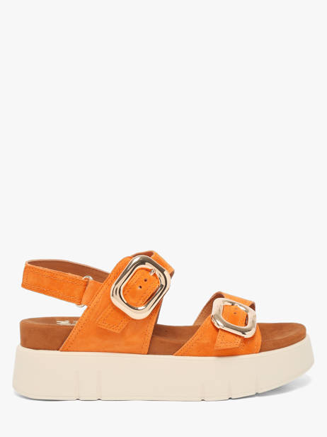 Sandales En Cuir Mam'zelle Orange accessoires CSGNQ06