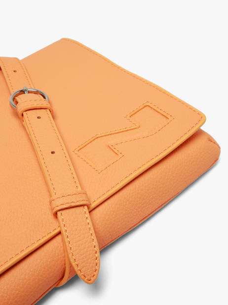 Sac Bandoulière Brugge Cuir Nathan baume Orange n city 2 vue secondaire 2