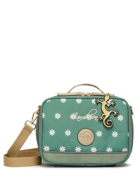 1 Compartment Lunch Bag Cameleon Green vintage fantasy PBVGBL24 other view 4