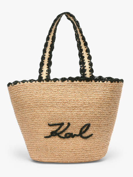 Sac Porté épaule K Signature Raphia Karl lagerfeld Beige k signature B1W46070