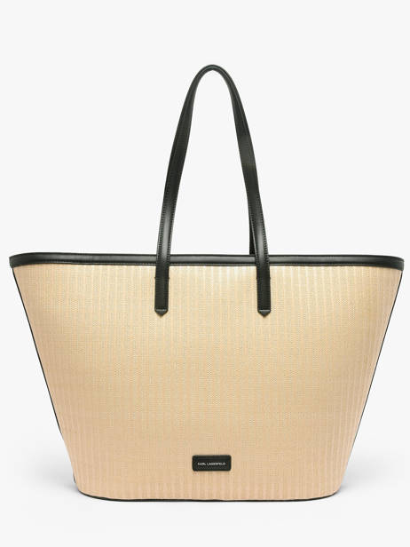 Sac Porté épaule K Signature Polyurethane Karl lagerfeld Beige k signature B2W30088 vue secondaire 3
