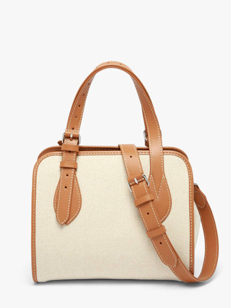 Le Cabas S Escapade Cuir Et Coton Paul marius Beige escapade CABASESC vue secondaire 3