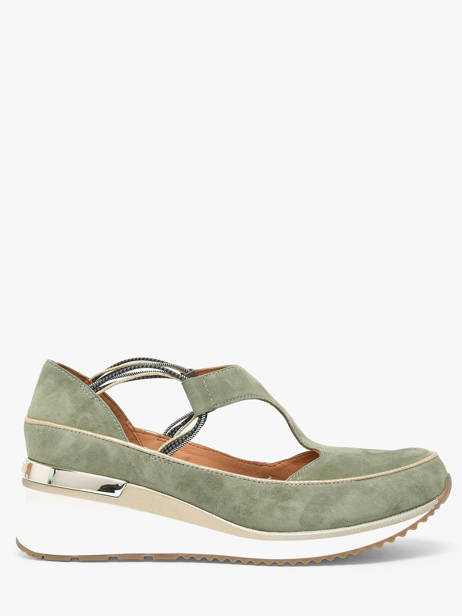 Sneakers Vasas En Cuir Mam'zelle Vert accessoires CSIJK66