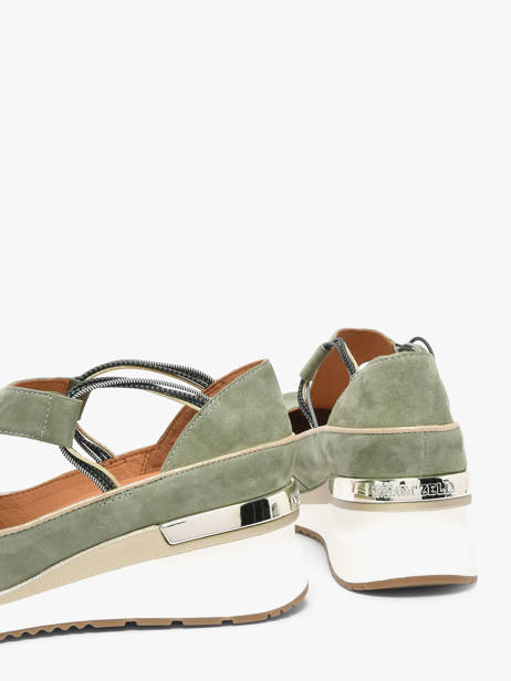 Sneakers Vasas En Cuir Mam'zelle Vert accessoires CSIJK66 vue secondaire 2
