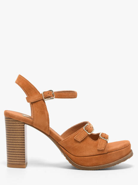 Escarpins Jouta En Cuir Mam'zelle Orange accessoires CSG1H31