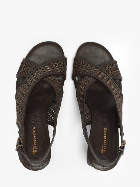 Sandales à Talon Tamaris Marron accessoires 45 vue secondaire 3