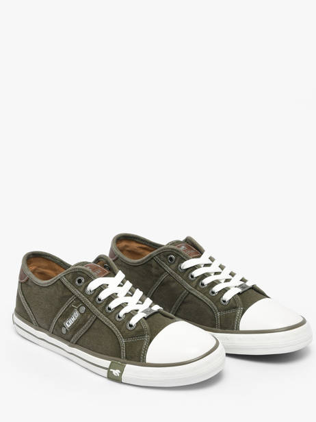 Sneakers Mustang Vert men M0151005 vue secondaire 1