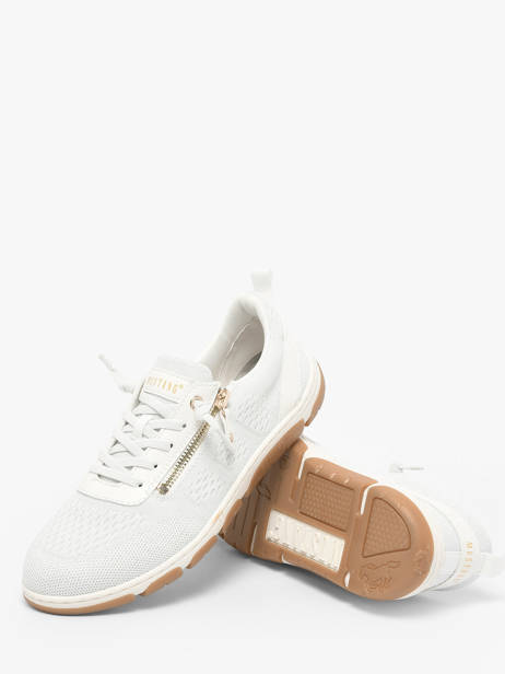 Sneakers Mustang Blanc accessoires M0582002 vue secondaire 2