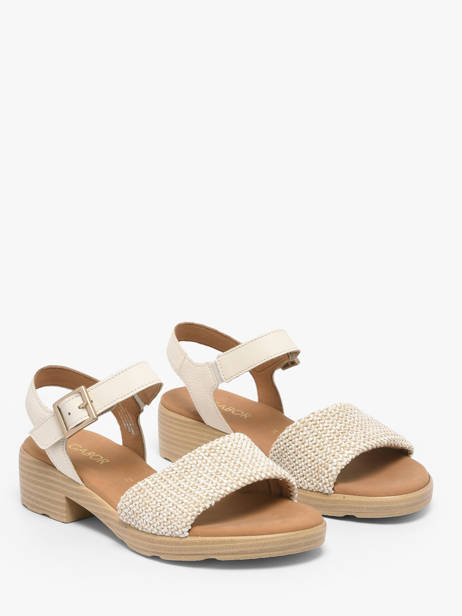 Sandales En Cuir Gabor Blanc accessoires 61 vue secondaire 1
