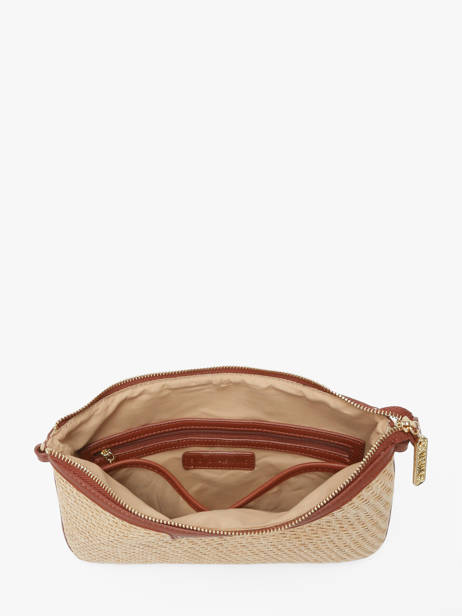 Sac Bandoulière Demetra Paille Valentino Beige demetra VBS9R917 vue secondaire 3
