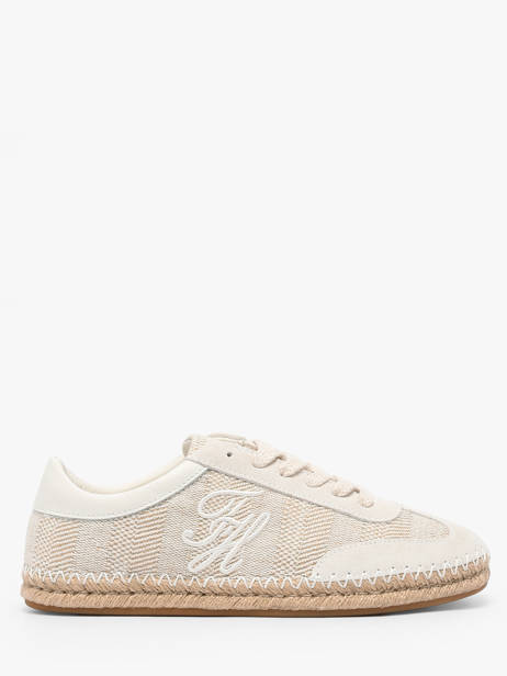Espadrilles En Cuir Tommy hilfiger Beige accessoires 91080GH