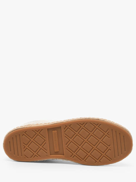 Espadrilles En Cuir Tommy hilfiger Beige accessoires 91080GH vue secondaire 4