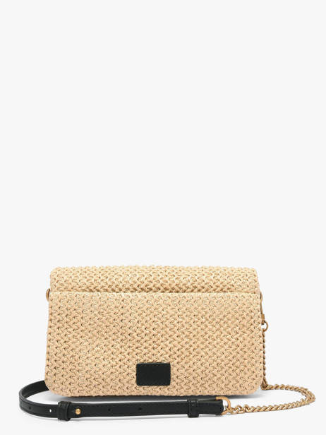 Sac Bandoulière Love Bag Soft Raphia Pinko Beige love bag soft 6023A391 vue secondaire 5