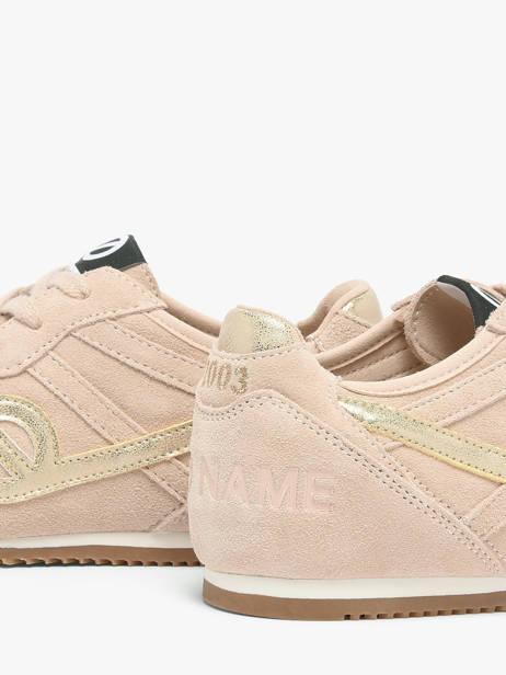 Sneakers En Cuir No name Rose accessoires EREZ04LB vue secondaire 2