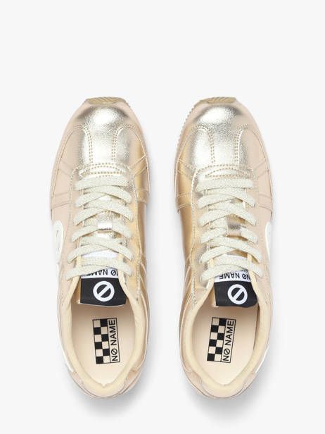 Sneakers En Cuir No name Or accessoires ERX304EY vue secondaire 3