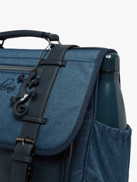 Cartable 2 Compartiments Vintage Color Cameleon Bleu vintage color CA146Q vue secondaire 4