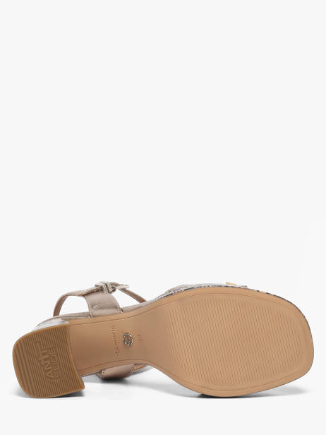 Sandales à Talon Tamaris Or accessoires 46 vue secondaire 4