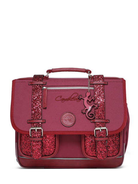 Satchel For Kids 2 Compartments Cameleon Violet vintage fantasy CA35 other view 7