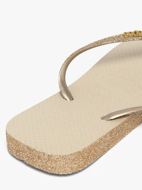 Tongs Havaianas Beige accessoires 4150248F vue secondaire 3