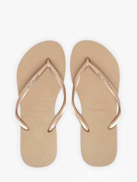 Tongs Slim Havaianas Beige accessoires 4000030F
