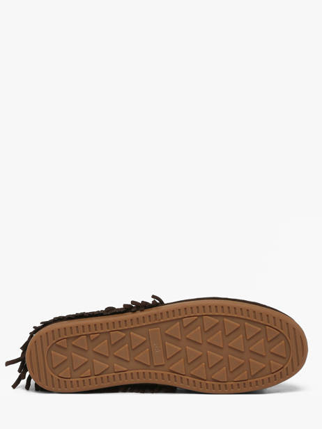 Mocassins En Cuir Inuovo Marron accessoires 29015SMN vue secondaire 4