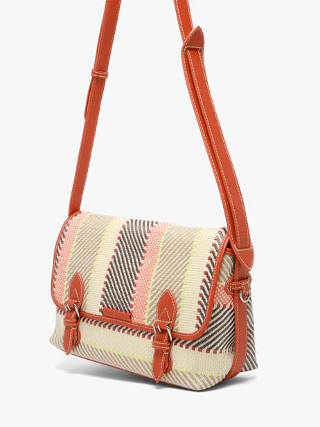 Sac Bandoulière Raphia Paul marius Multicolore raphia LOULORAP vue secondaire 1