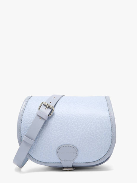 Sac Bandoulière Lavande Cuir Paul marius Bleu lavande BOHEMLAV