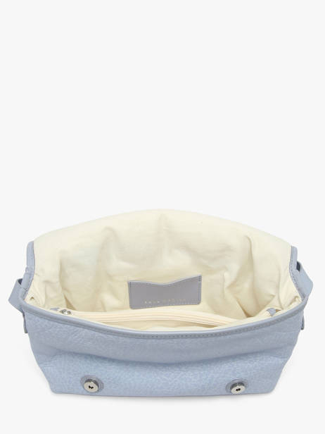 Sac Bandoulière Lavande Cuir Paul marius Bleu lavande LOULOLAV vue secondaire 2