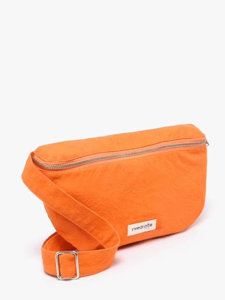 Recycled Coton Custine Belt Bag Rivedroite Orange timeless CUSTITIM other view 2