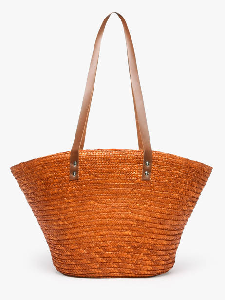 Shoulder Bag Milos Straw Les tropeziennes Orange milos TZ01 other view 4