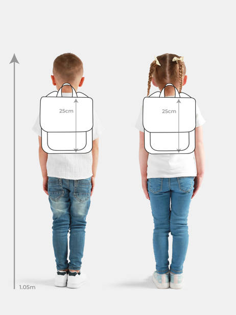 Mini Backpack Tann's Blue les fantaisies g 61128 other view 1