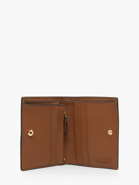 Compact Leather Dryden Wallet Lauren ralph lauren Brown dryden 32962112 other view 1