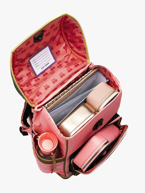 Sac à Dos 2 Compartiments Jeune premier Rose daydream girls G vue secondaire 3
