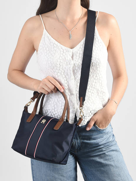 Crossbody Bag Popette Nylon Tommy hilfiger Blue popette AW17707 other view 1
