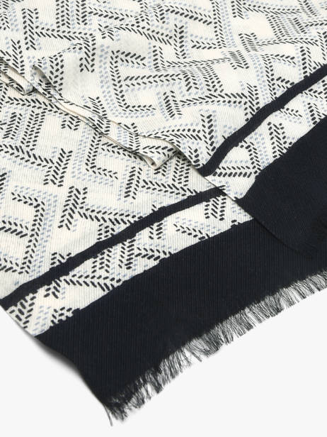 Scarf Tommy hilfiger Blue monogram AW18687 other view 1
