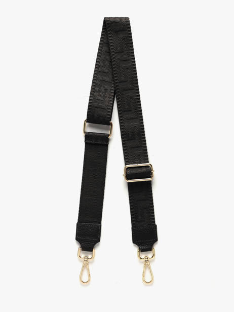 Caviar Shoulder Strap Milano Black caviar CA25SSOB