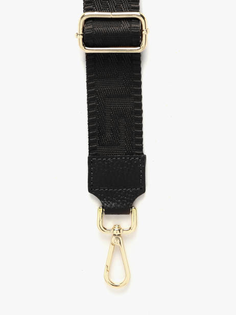 Caviar Shoulder Strap Milano Black caviar CA25SSOB other view 1