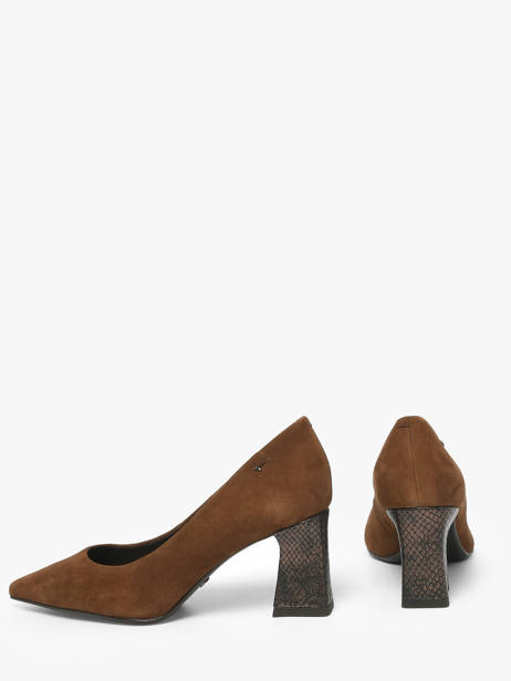 Escarpins En Cuir Tamaris Marron women 43 vue secondaire 2