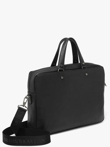 Porte Documents (main) Arthur & aston Noir danny 2 vue secondaire 1