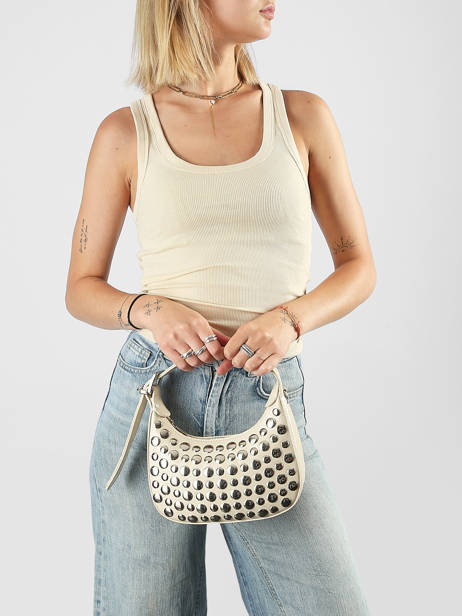 Crossbody Bag Gloss Miniprix Beige gloss F9921 other view 1