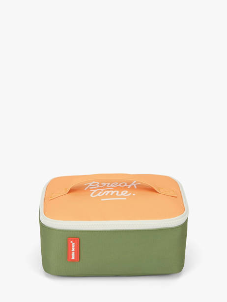 Lunch Bag Hello hossy Green cool kids M